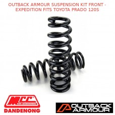 OUTBACK ARMOUR SUSPENSION KIT FRONT - EXPEDITION FITS TOYOTA PRADO 120S